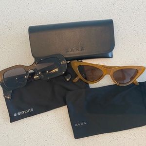 Oak & Fort and Zara sunglasses